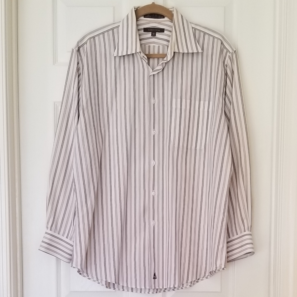 Nordstrom - Striped Dress Shirt, Long Sleeves